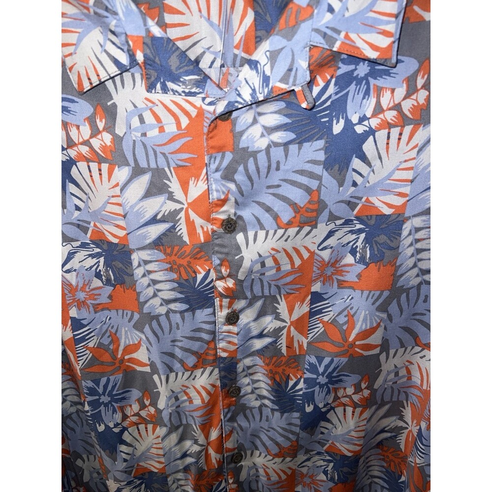 Island Passport Hawaiian Shirt Mens 3XLT Button Front Rayon Resort Vacation New - Picture 2 of 9